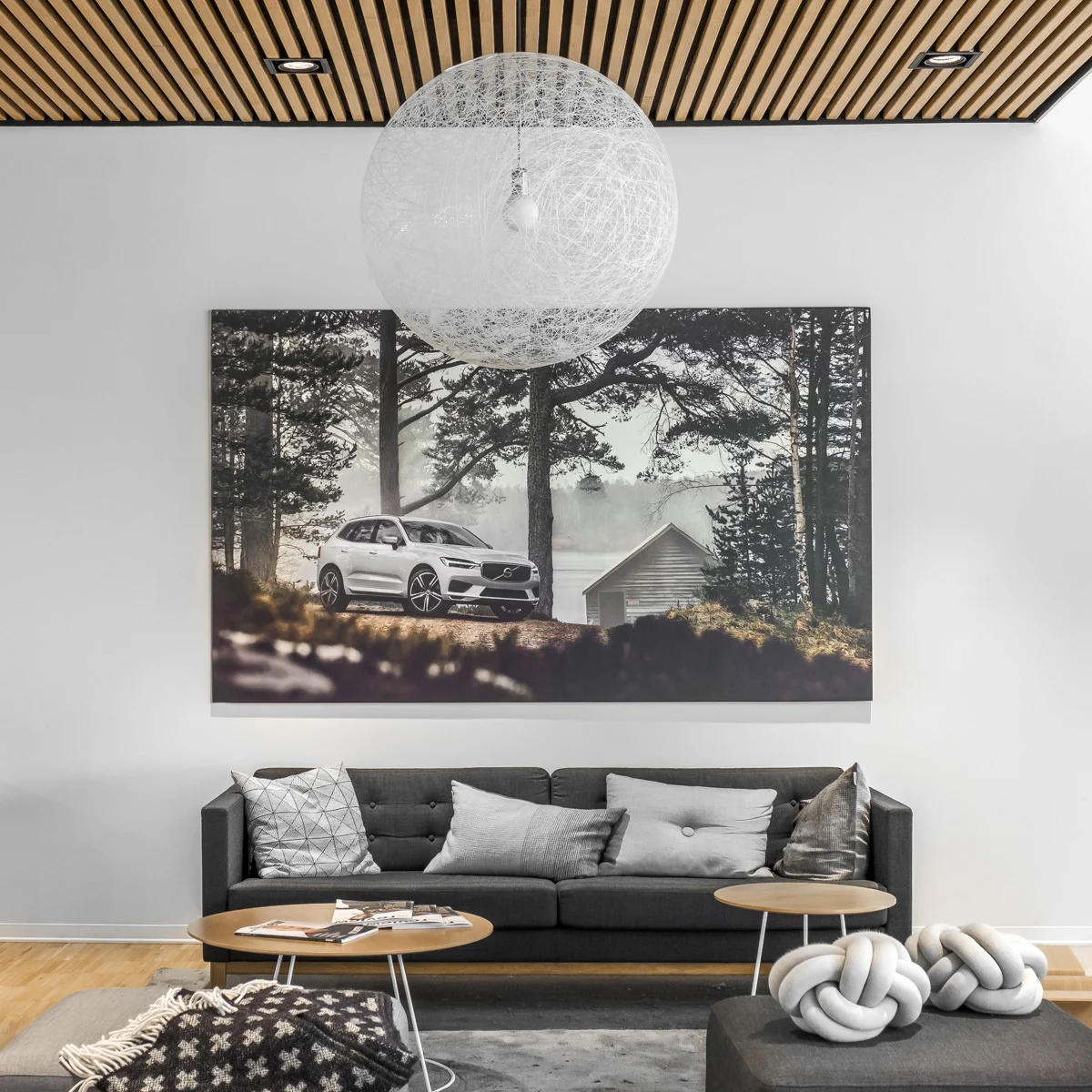 Showroom Volvo Nuova 4M a Prato, foto Amius Studio