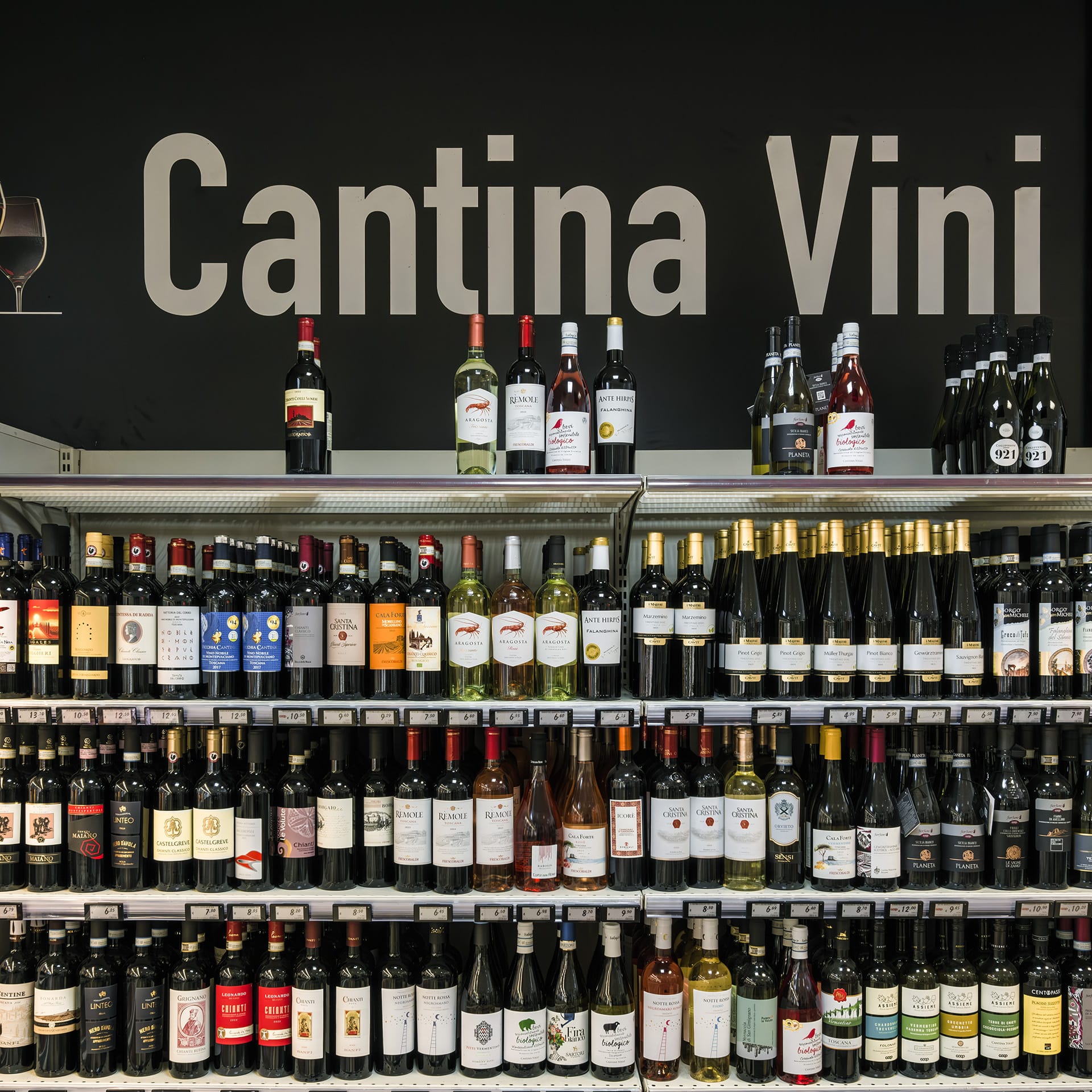 Supermercato Coop a Prato, foto Amius Studio