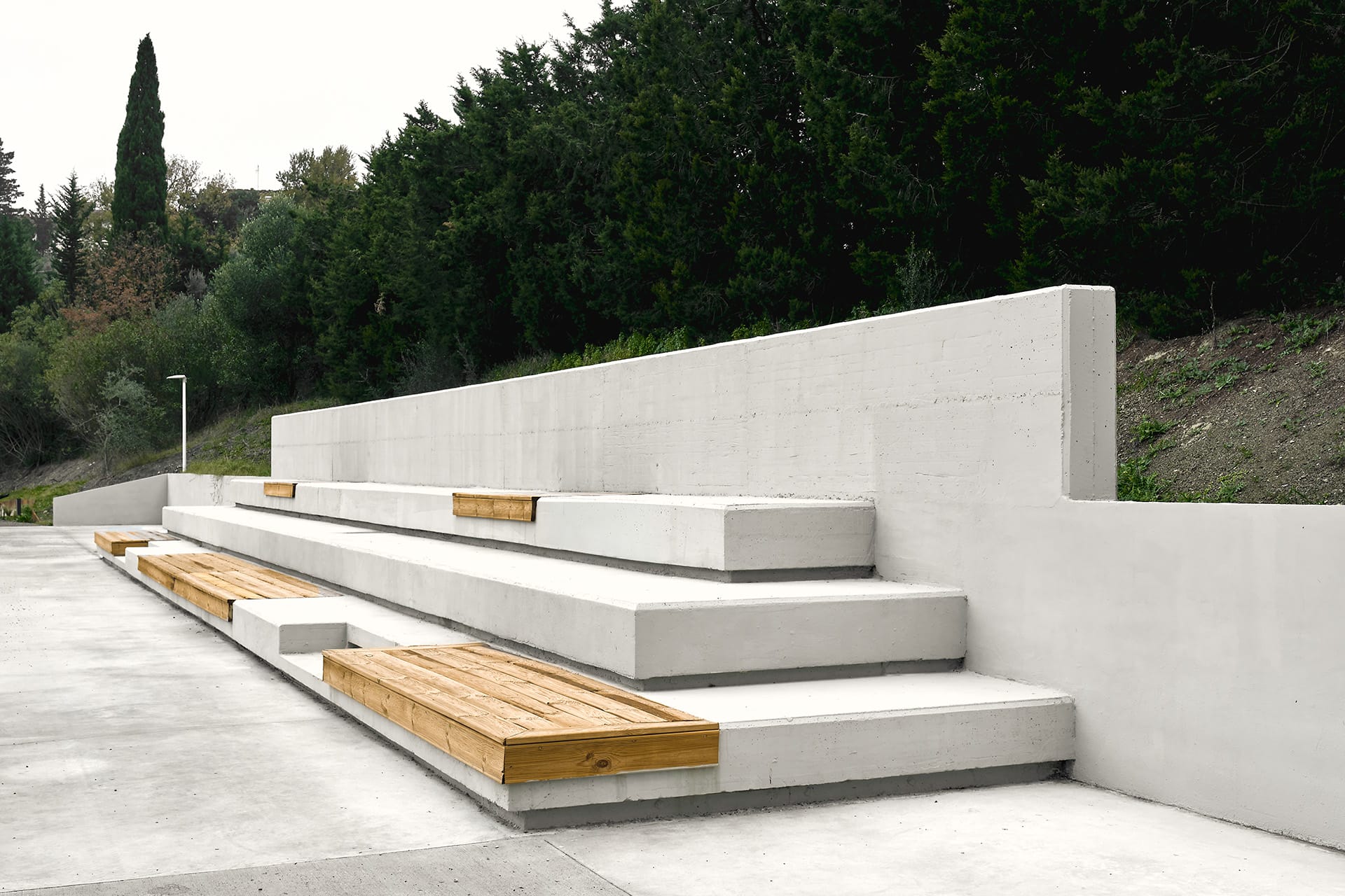 Fotografia di architettura: il campo sportivo della Serra a Prato 8 Campo sportivo della Serra a Prato, foto Amius Studio