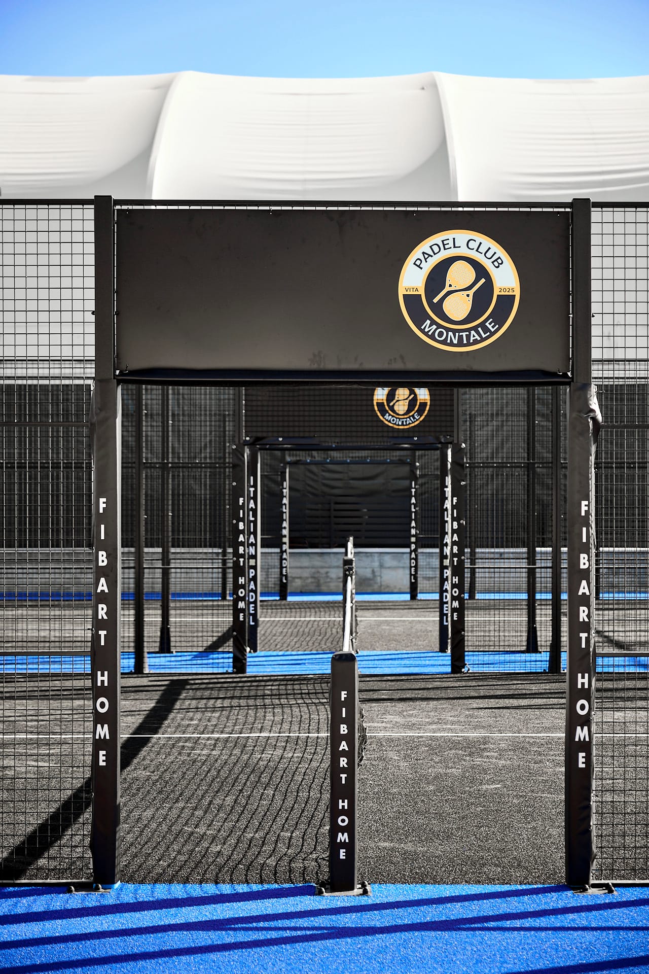 Fotografia di architettura: gli esterni del Padel Club Montale 3 Esterni del Padel Club Montale, foto Amius Studio
